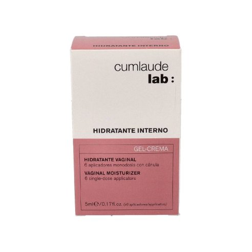 CUMLAUDE LAB: GYNELAUDE HIDRATANTE INTERNO  6 ML 6 U