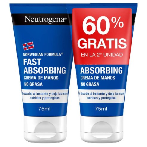 NEUTROGENA DUPLO CR MANOS RAPIDA ABSORCION 75 ML