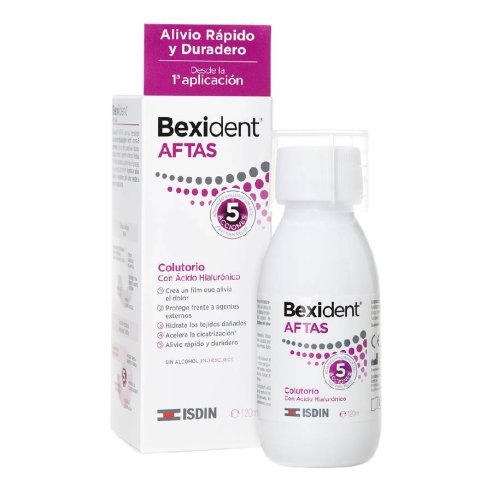 BEXIDENT AFTAS COLUTORIO BUCAL PROTECTOR 1 ENVASE 120 ML