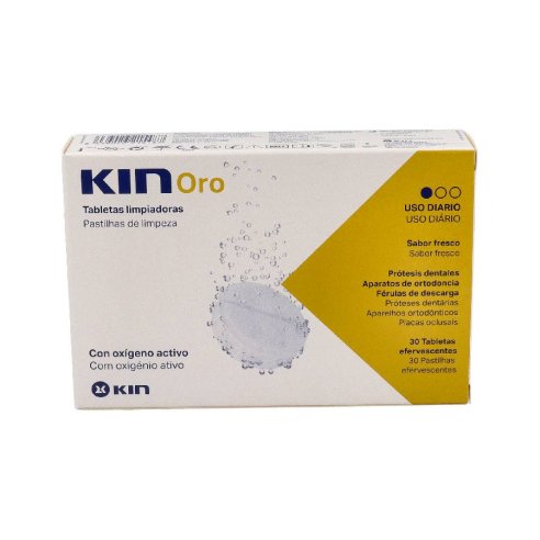 KIN ORO TABLETAS LIMPIADORAS 30 UDS.