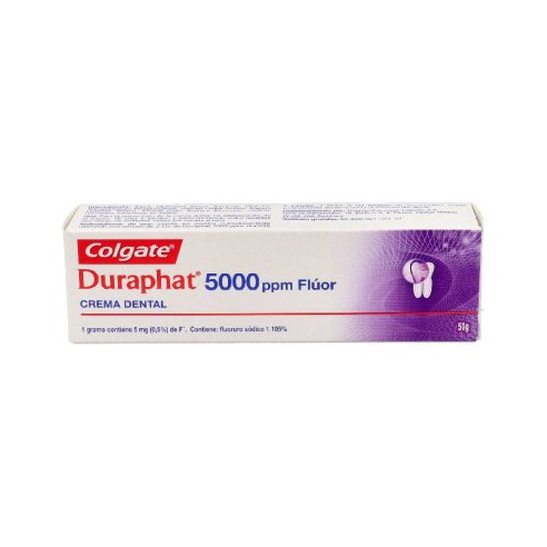 DURAPHAT 5000 PPM FLUOR CREMA DENTAL  51 G