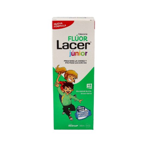 LACER COLUTORIO FLUOR DIARIO 0,05  MENTA 500 ML