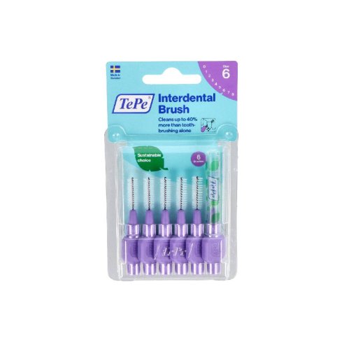 TEPE INTERDENTAL 1,1 MM 6 U MORADO SIZE 6