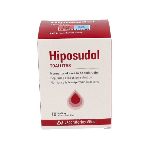 HIPOSUDOL TOALLITAS  3 ML 10 TOALLITAS