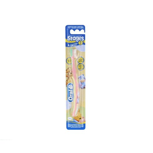 ORAL B CEPILLO DENTAL INFANTIL STAGES 1 4 MESES - 2 AÑOS