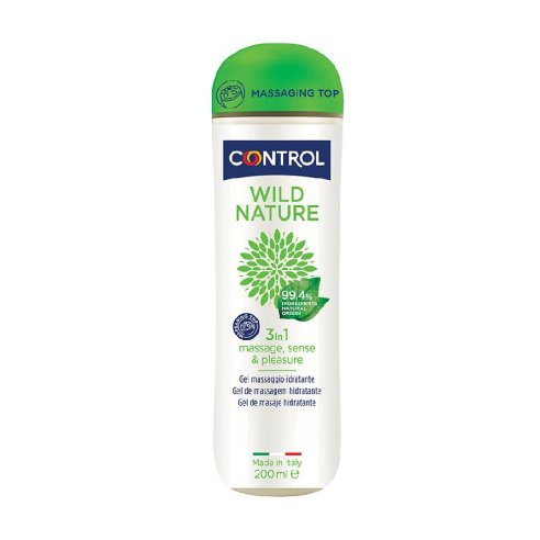 CONTROL WILD NATURE 3 IN 1 GEL DE MASAJE HIDRATANTE  200 ML