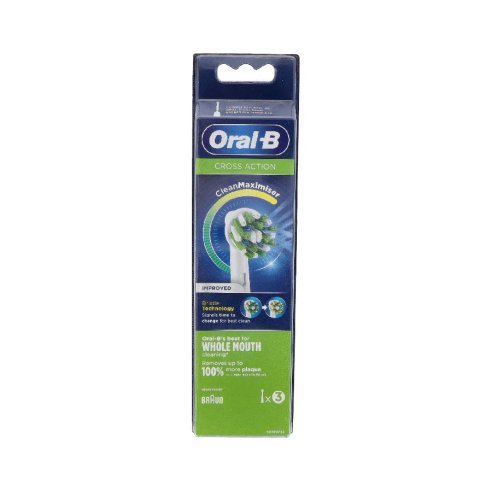 RECAMBIO CEPILLO DENTAL ELECTRICO ORAL B CROSS ACTION 3 CABE