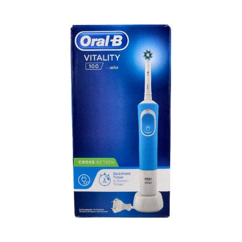 CEPILLO DENTAL ELECTRICO RECARGABLE ORAL-B VITALITY PRO VAPOR BLUE BOX 1 UNIDAD